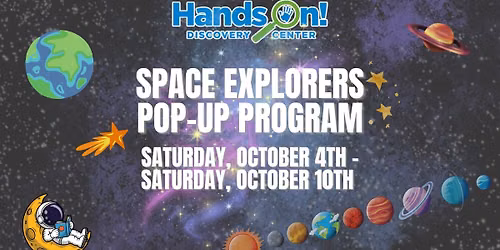 Space Explorers Pop-up Program