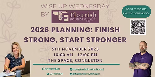 Wise Up Wednesday - 2026 Planning: Finish Strong, Start Stronger