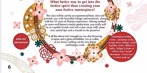 Wreath making workshop