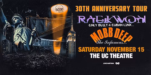 Raekwon and Mobb Deep - 30th Anniversary Tour
