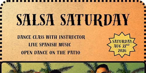 Los Electro - Live @ Pedal City SALSA SATURDAY
