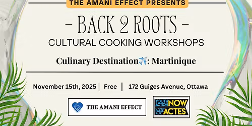 Back 2 Roots - Cultural Cooking Workshop