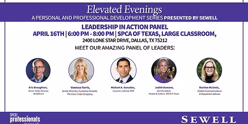 Elevated Evenings with SPCA of Texas Professionals Network