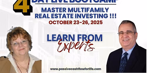 4-Day Live Bootcamp: Mastering Multifamily Real Estate Investing