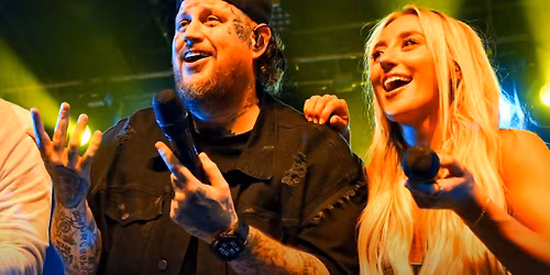 Jelly Roll with Justin Moore and Ashley Cooke at Weidner Field