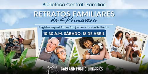 Spring Family Portraits \/ Retratros Familiares de Primavera