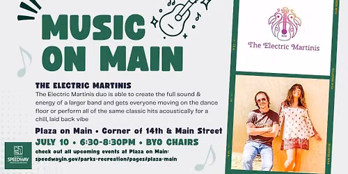 Music on Main: The Electric Martinis