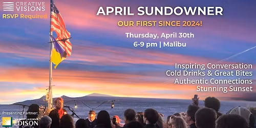 Creative Visions April Sundowner