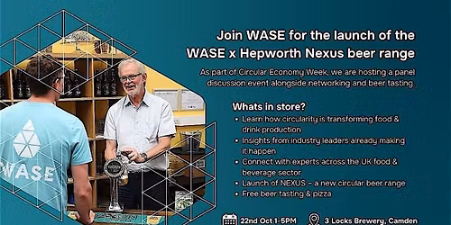 WASE x Hepworth Nexus beer launch