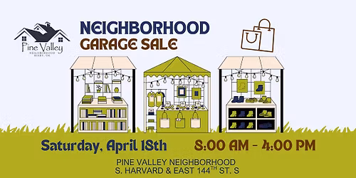 Bixby Pine Valley Neighborhood Garage Sale