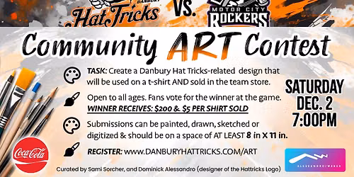 Motor City Rockers at Danbury Hat Tricks at Danbury Arena