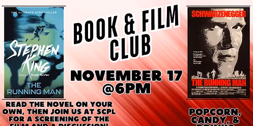 BOOK & FILM CLUB - "THE RUNNING MAN"