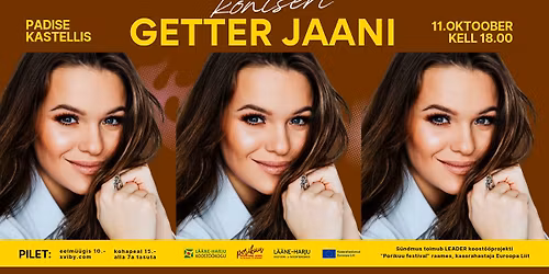 Getter Jaani kontsert