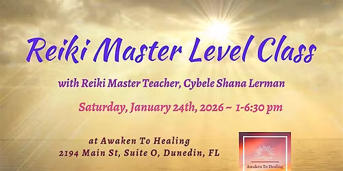 Reiki Master Level Class