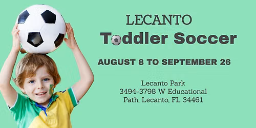 Lecanto Toddler Soccer
