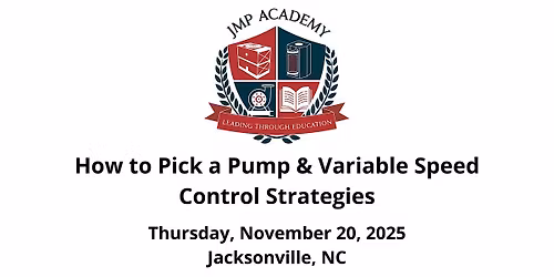How to Pick a Pump & Variable Speed Pump Control Strategies