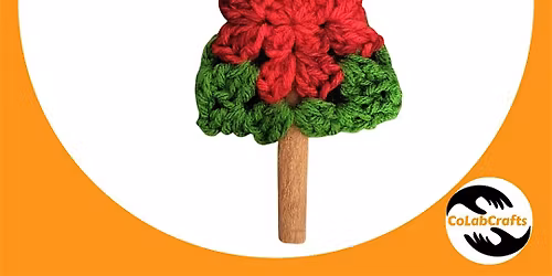 Granny Square Christmas Tree Ornament