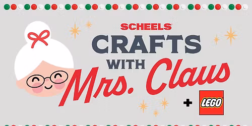 Crafts with Mrs. Claus + LEGO