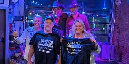 The Toasted Coconuts at Capone\u2019s, Saturday, June 13, 2026, 830pm!!!