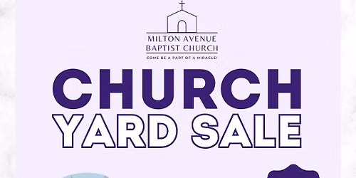 Church Yard Sale