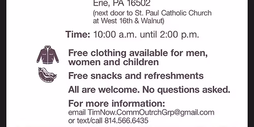 Clothing Distribution Party