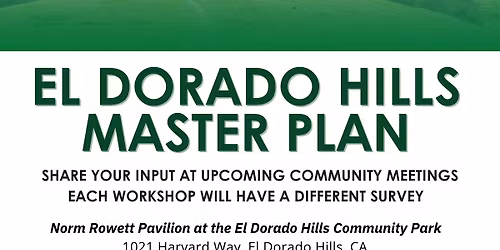 EDH Master Plan Community Meeting