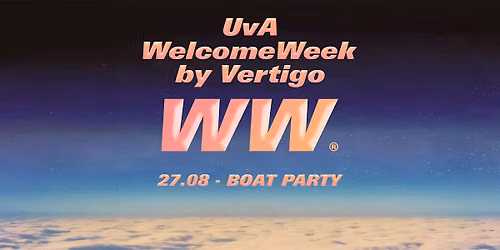 Boat Party - UvA Welcome Week by Vertigo