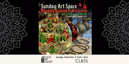 Mandala Ornament Workshop with Gretchen Holesovsky
