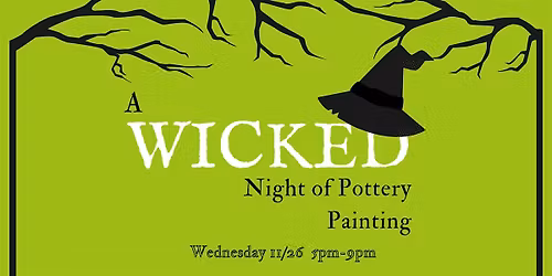 A Wicked Night of Pottery Painting