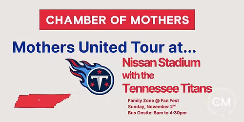 Mothers United Tour: Nashville, TN  at the Tennessee Titans Fan Fest