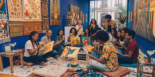 Arte & Margaritas: Saturday Paint & Sip at Casa Azul