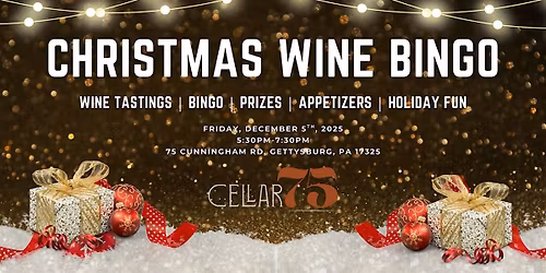 Christmas Wine Bingo
