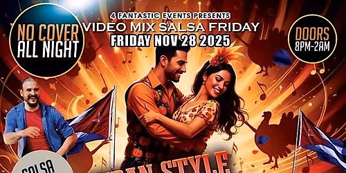 Cuban Style After Thanksgiving Bash \u2013 Salsa Friday @ El Patron 64