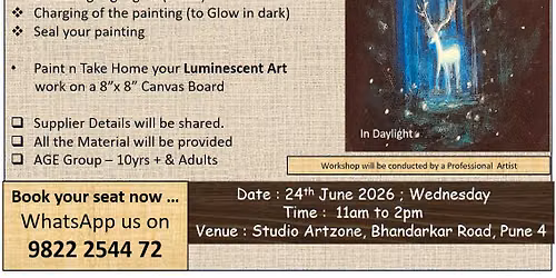 Luminiscent Art Workshop