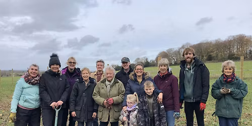 Community Tree Planting Day at Bury Hill Meadows