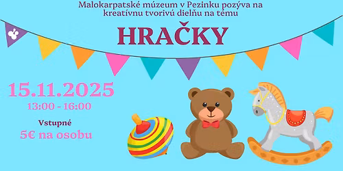 Hra\u010dky - kreat\u00edvna tvoriv\u00e1 diel\u0148a s detskou komentovanou prehliadkou