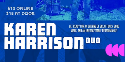 Karen Harrison Duo Live @ Buster's Bar & Grill