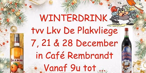 Winterdrink @ Caf\u00e9 Rembrandt tvv LKV De Plakvliege
