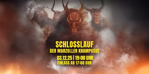 Schlosslauf der Marzoller Krampusse