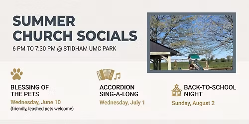 Summer Social Events at Stidham