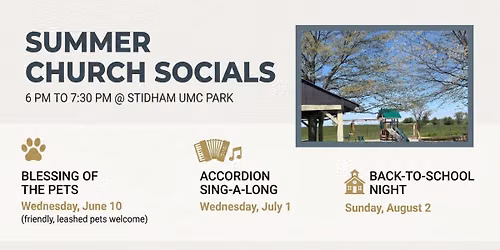 Summer Social Events at Stidham
