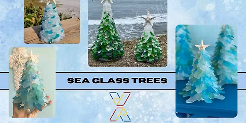 Sea Glass Winter Trees