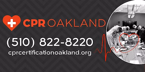 Red Cross BLS CPR and AED Class in Oakland