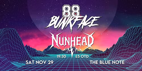 88 BUNKFACE w\/ NUNHEAD LIVE @ THE BLUE NOTE