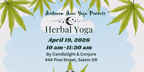 Herbal Yoga April- Yoga and CBD Salve