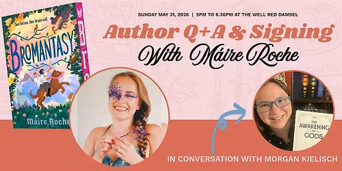 Q+A and Signing with Author  M\u00e1ire Roach