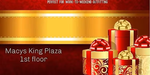 Men\u2019s shopping event