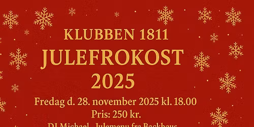 Julefrokost D. 28. november 2025