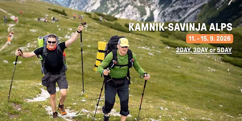 HIGHLANDER Kamni\u0161ko Savinjske Alpe 2026 | 11. 9. - 15. 9.