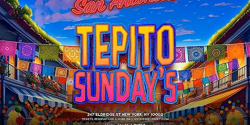 Tepito Sundays: Mexican Cumbia & Reggaeton Party NYC